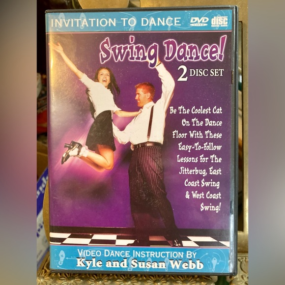 2 sets BALLROOM DANCING BASICS DVD to learn & CD to practice - Picture 1 of 5